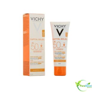 VICHY CAPITAL SOLEIL SOIN ANTI TACHES TEINTEE 3EN1 SPF50 50ML