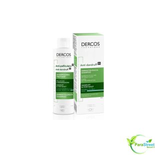 VICHY DERCOS ANTI-PELLICULAIRE SHAMPOOING TRAITANT CHEVEUX NORMAUX A GRAS 200ML