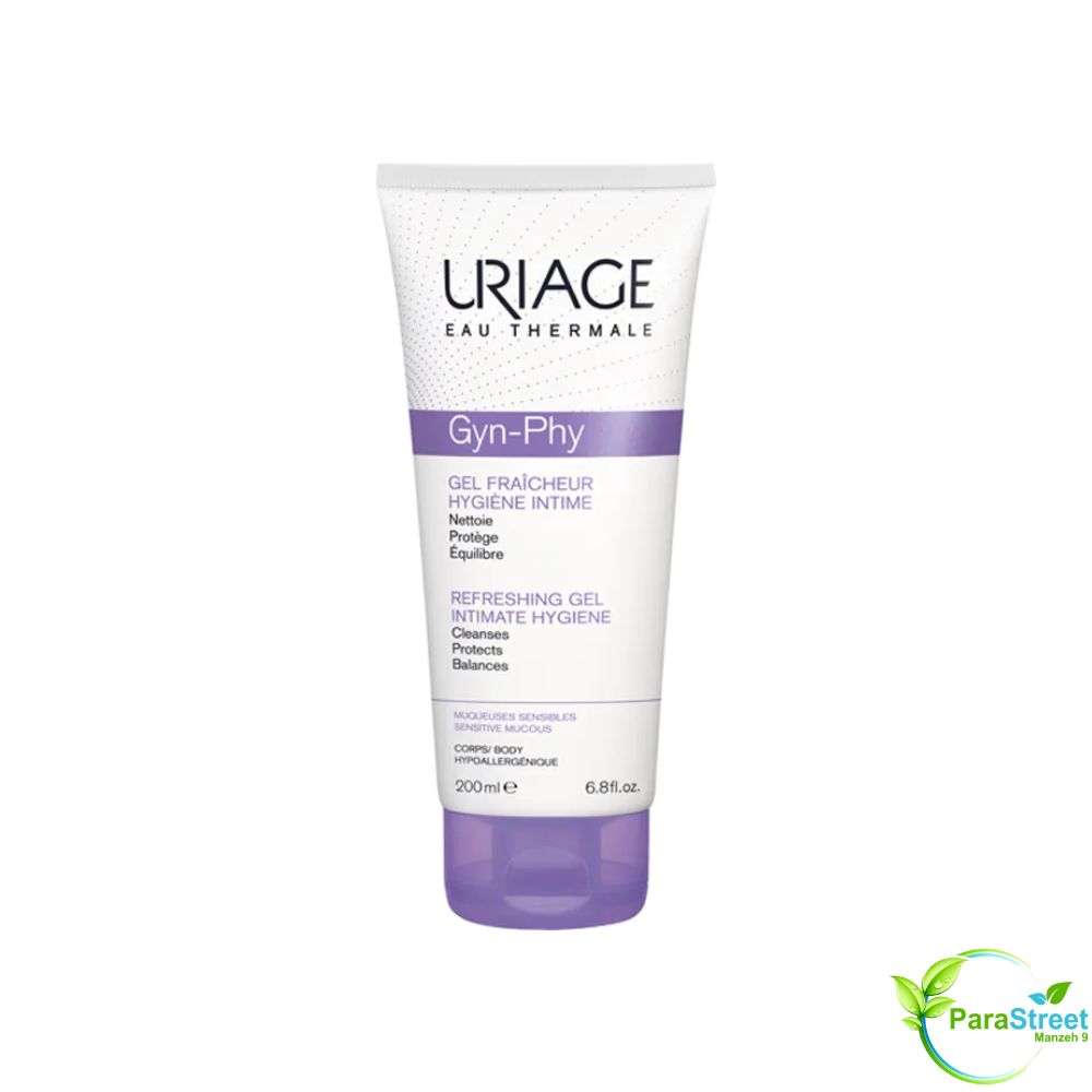 Uriage Gyn Phy Gel Fraicheur Hygiene Intime Muqueuses Sensibles 200ml