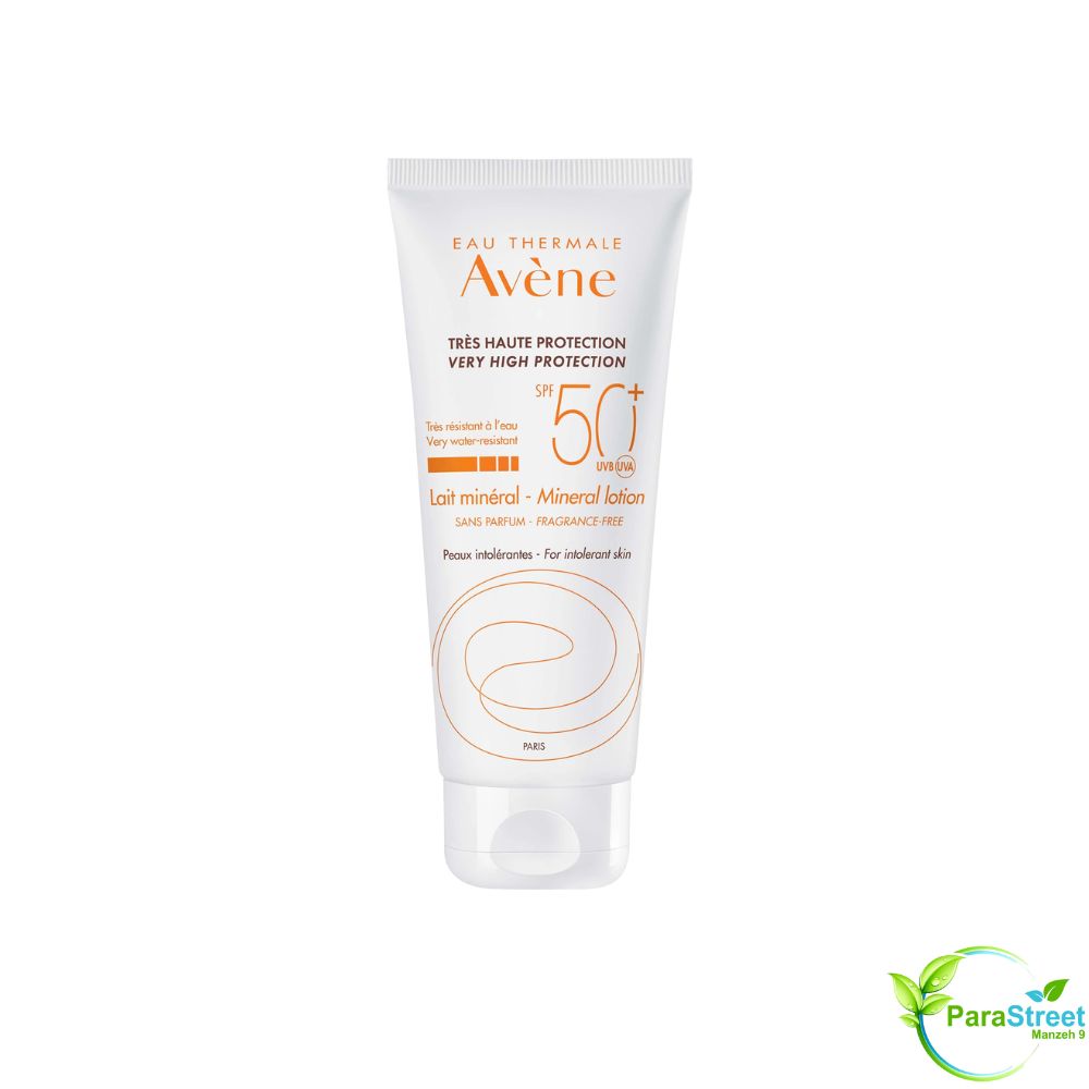AVENE SOLAIRE LAIT MINERAL TRES HAUTE PROTECTION SPF50+ 100ML