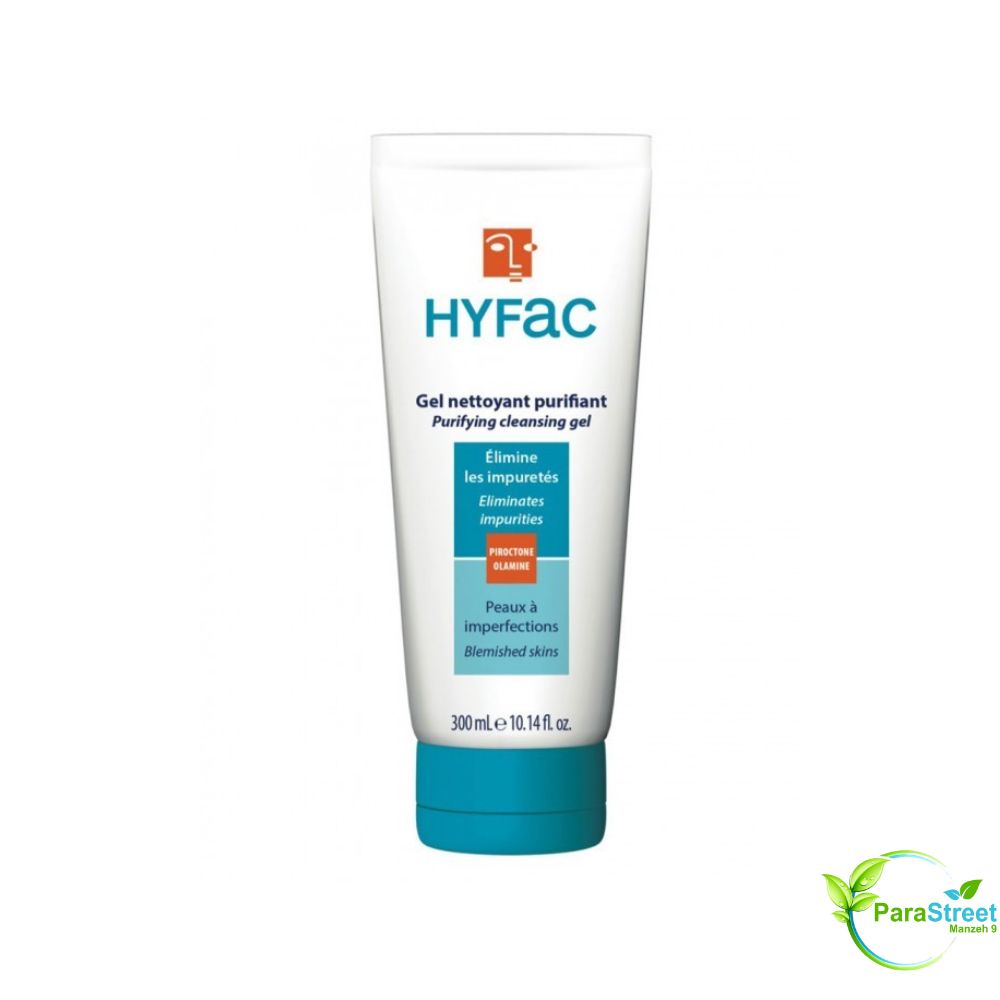 HYFAC Gel Dermatologique Nettoyant Visage et Corps 300 ml