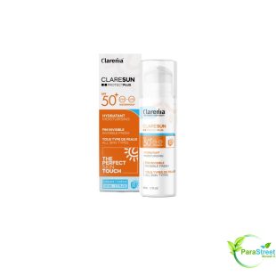 CLARENIA CLARESUN ECRAN HYDRATANT INVISIBLE SPF50+ 50ML