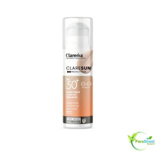 CLARENIA CLARESUN FOND DE TEINT 02 MEDIUM SPF50+ WATERPROOF 50ML