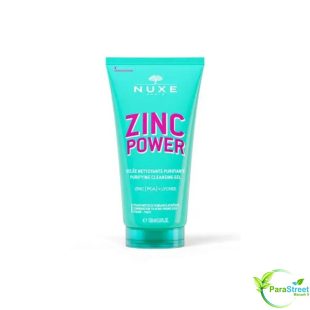 NUXE ZINC POWER GELEE NETTOYANTE PURIFIANTE 150ML