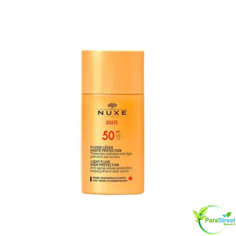 NUXE SUN FLUIDE LEGER VISAGE SPF50+ 50ML