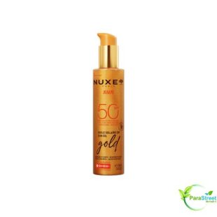 Nuxe Sun Huile Solaire Or Visage et Corps Gold SPF50 150ml