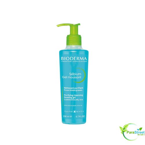 BIODERMA Sébium Gel Moussant Purifiant Pompe 200ml