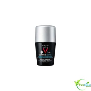VICHY HOMME DEODORANT INVISIBLE RESIST DERMO-DETRANSPIRANT 72H ROLL ON 50ML
