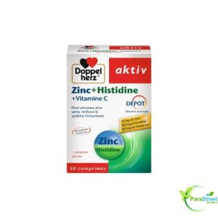 AKTIV ZINC+HISTIDINE+VITAMINE C 30 COMPRIMES