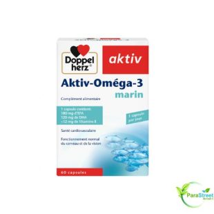AKTIV OMEGA 3 MARIN 60 CAPSULES