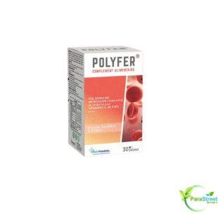 POLYPHARMA POLYFER 30 CAPSULES