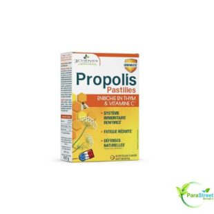 3 CHENES PASTILLES A LA PROPOLIS 40 PASTILLES
