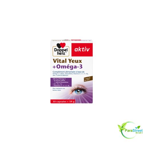 AKTIV VITAL YEUX+OMEGA 3 30 GELULES