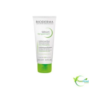 BIODERMA Sebium Gel Gommant Exfoliant Purifiant Peaux Mixtes a Grasses 100ml