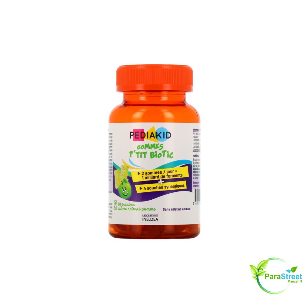 PEDIAKID GOMMES P'TITBIOTIQUE 60 OURSONS