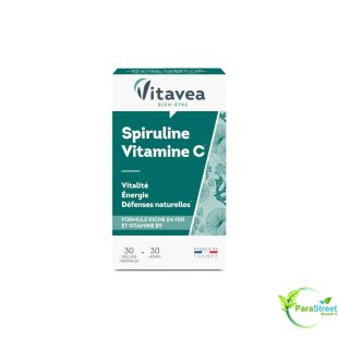 VITAVEA SPIRULINE VITAMINE C 30 GELULES