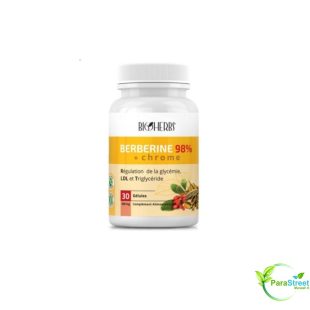 BIOHERBS BERBERINE 98%+ CHROME 30 GELULES