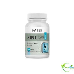 BIOHERBS ZINC PLUS+ACREOLA 60 GELULES