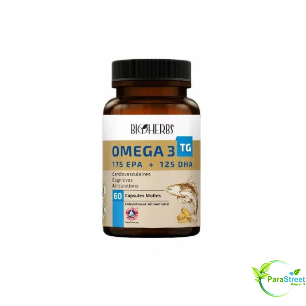 BIOHERBS OMEGA 3 TG 60 CAPSULES