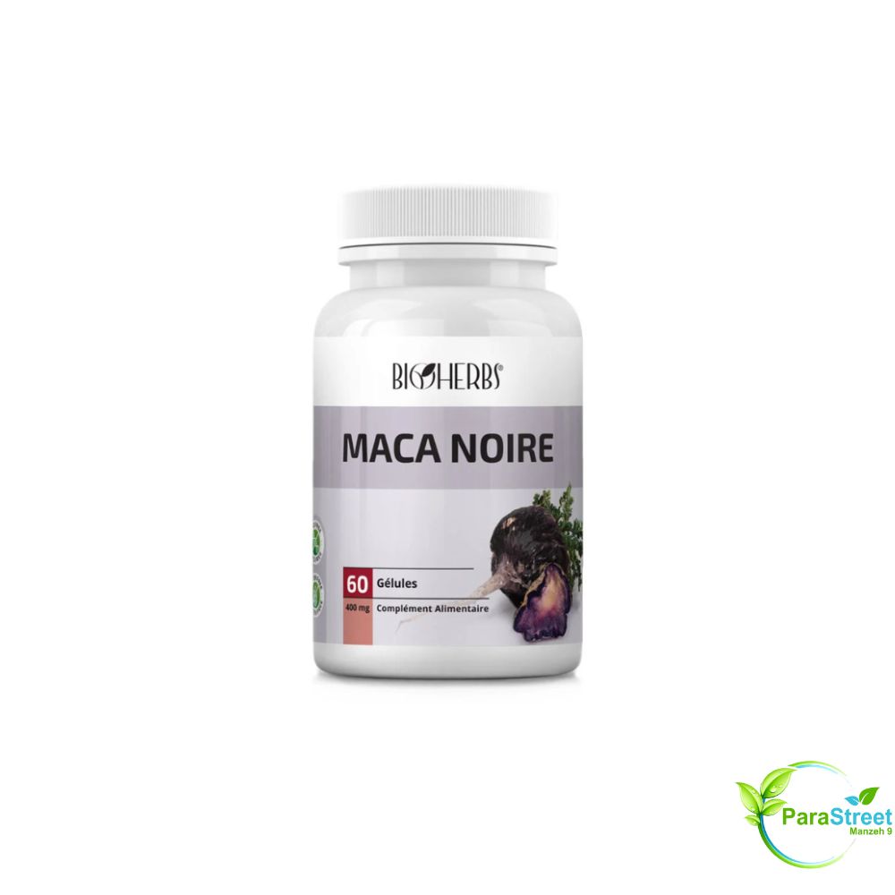 BIOHERBS MACA NOIRE 60 GELULES