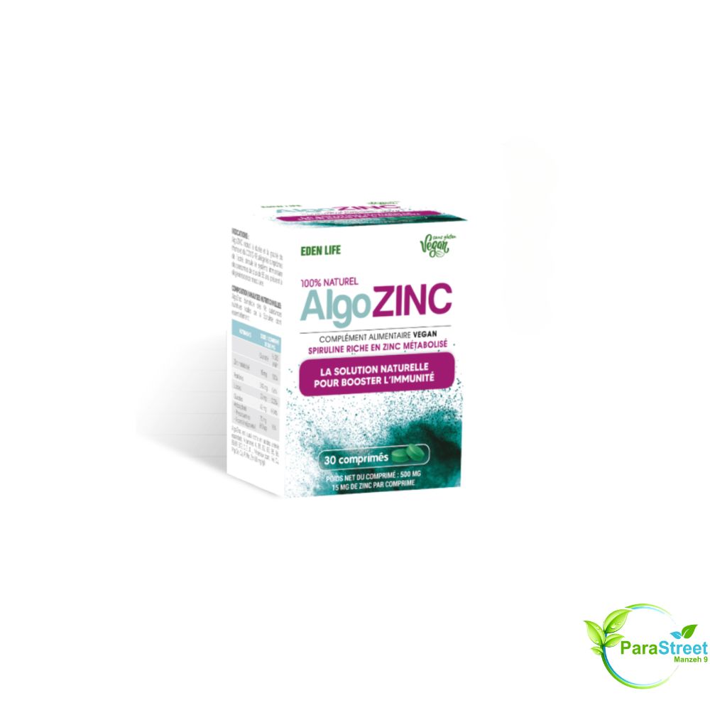 EDEN LIFE ALGOZINC 30 COMPRIMES