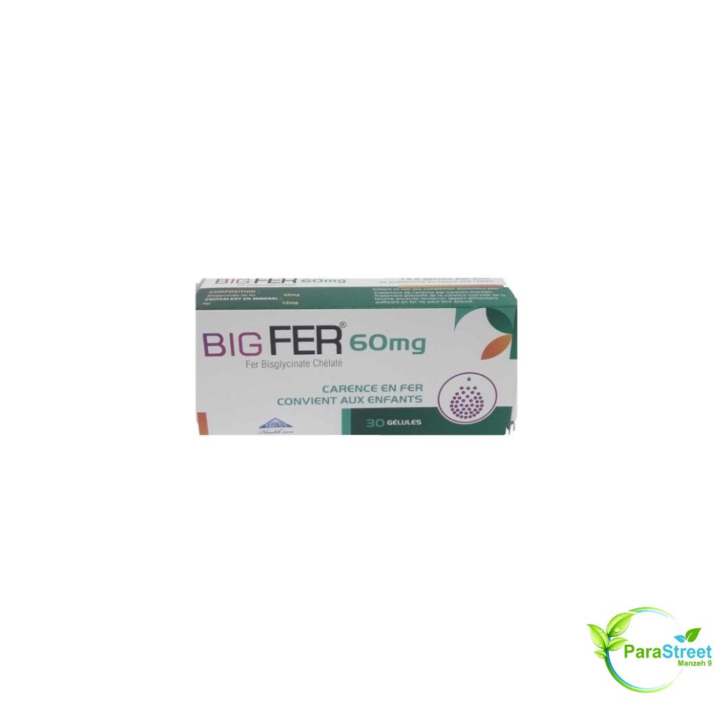 BIGFER 60 MG BT30