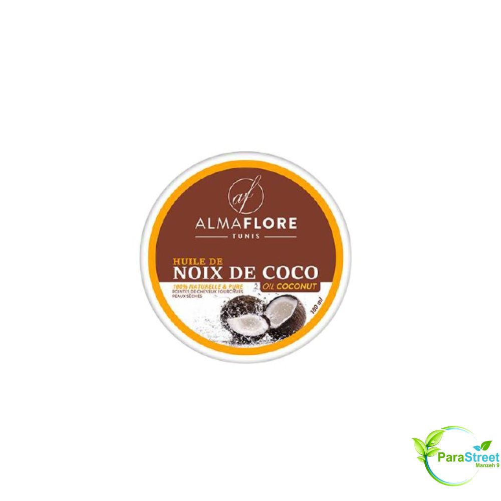 ALMAFLORE HUILE NOIX DE COCO POT 100ML