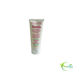 PHYTEAL FLORELLA GEL DE TOILETTE INTIME ET CORPORELLE 100% NATUREL 100ML