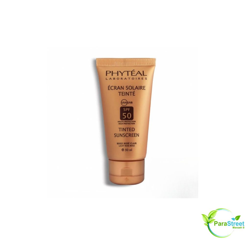 PHYTEAL ECRAN TEINTE BEIGE ROSE SPF50 50ML