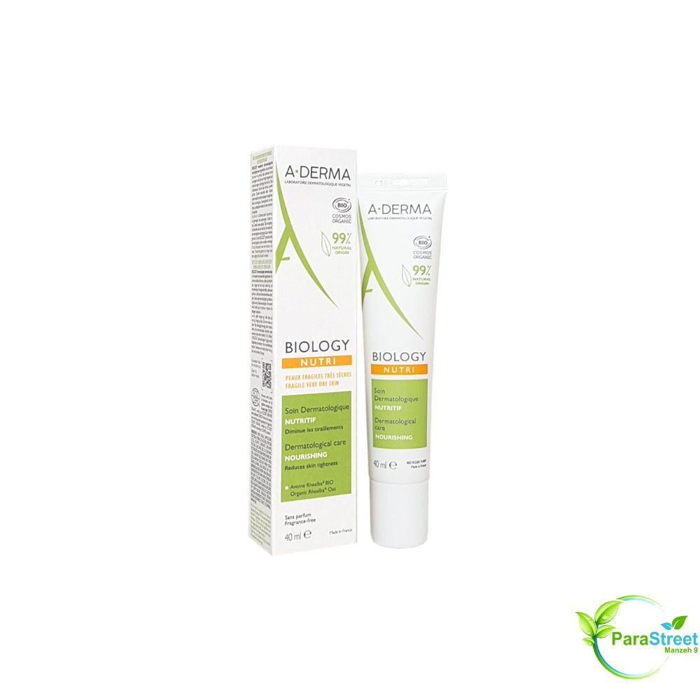 A-DERMA BIOLOGY NUTRI SOIN NUTRITIF PEAUX FRAGILES TRES SECHES 40ML
