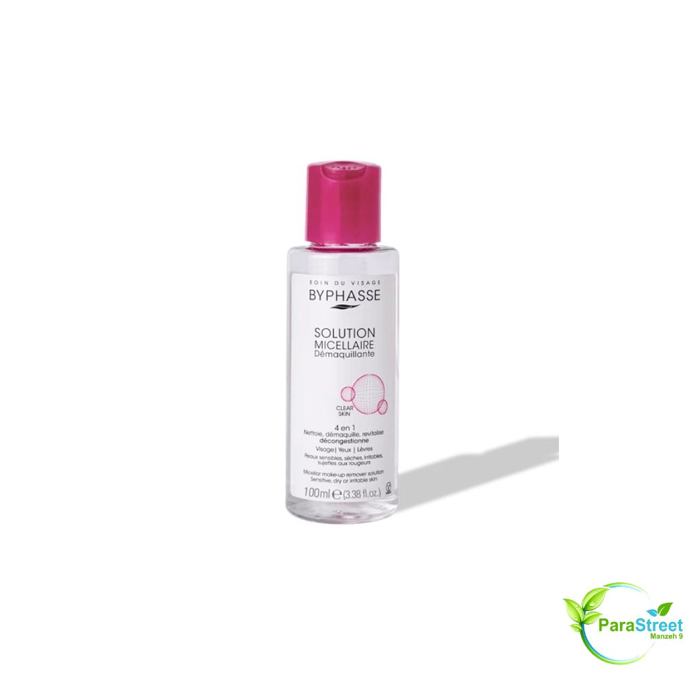 BYPHASSE SOLUTION MICELLAIRE DEMAQUILLANTE 100ML