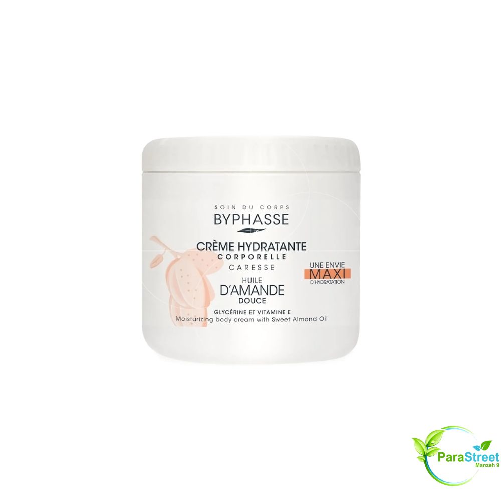 BYPHASSE Crème Hydra Corps à l’Amande Douce 500 ml