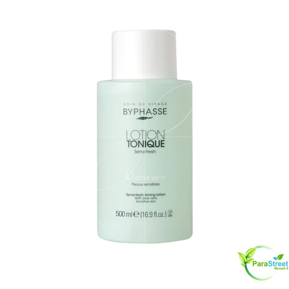 BYPHASSE LOTION TONIQUE SENSI FRESH A L’ALOE VERA 500ML