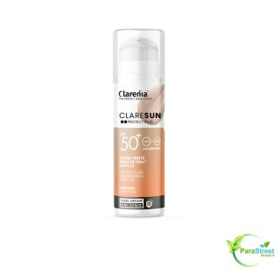 CLARENIA CLARESUN FOND DE TEINT 01 LIGHT SPF50+ WATERPROOF 50ML