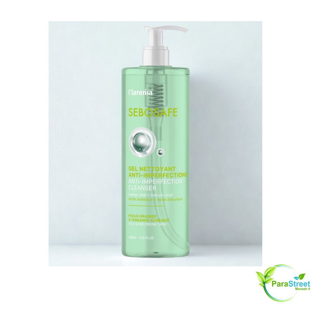 CLARENIA SEBOSAFE GEL NETTOYANT ANTI IMPERFECTIONS 400ML