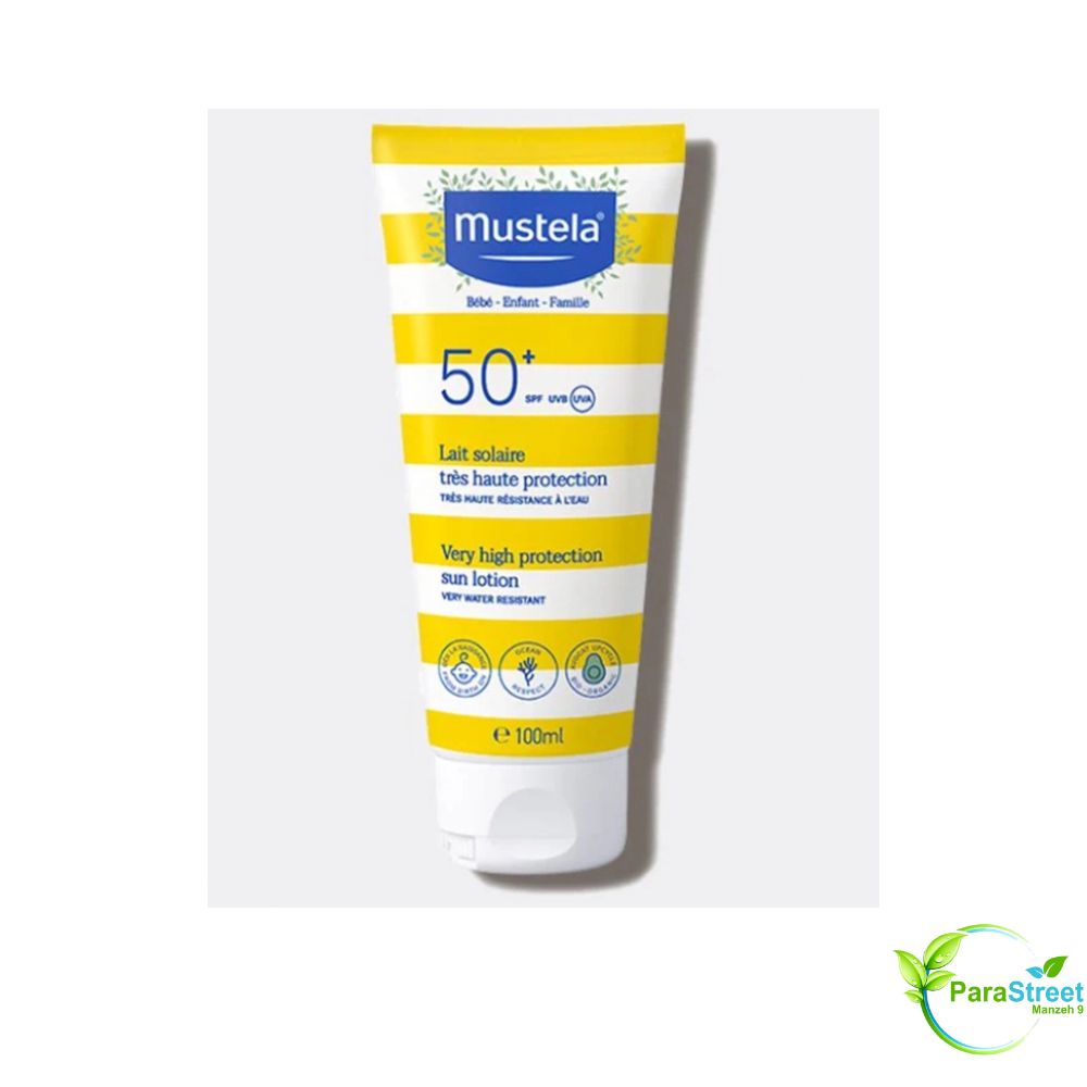 MUSTELA LAIT SOLAIRE TRES HAUTE PROTECTION SPF50+ 100ML