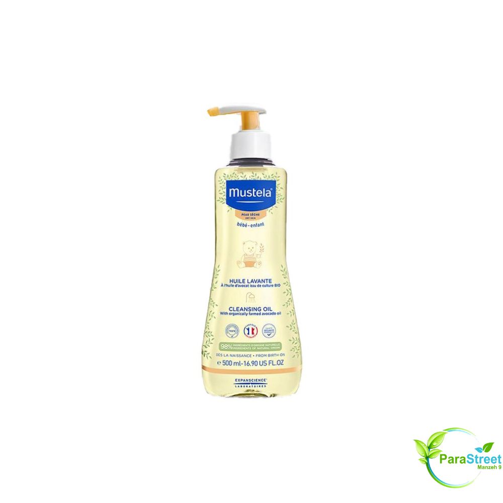 MUSTELA HUILE LAVANTE A L'AVOCAT BIO 500ML