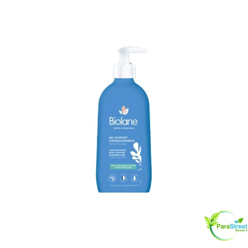 BIOLANE GEL CORPS ET CHEVEUX SURGRAS 350ML