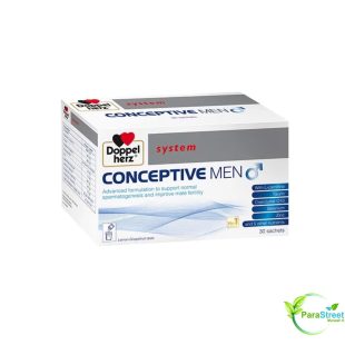 AKTIV DOPPEL HERZ CONCEPTIVE POUDRE DE SUPPLEMENT DE VITAMINES POUR HOMMES 30 SACHETS