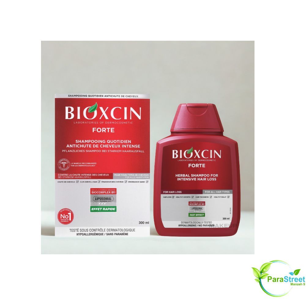 Bioxcin Shampooing Anti-Chute Forte Tous Types de Cheveux 300 ml