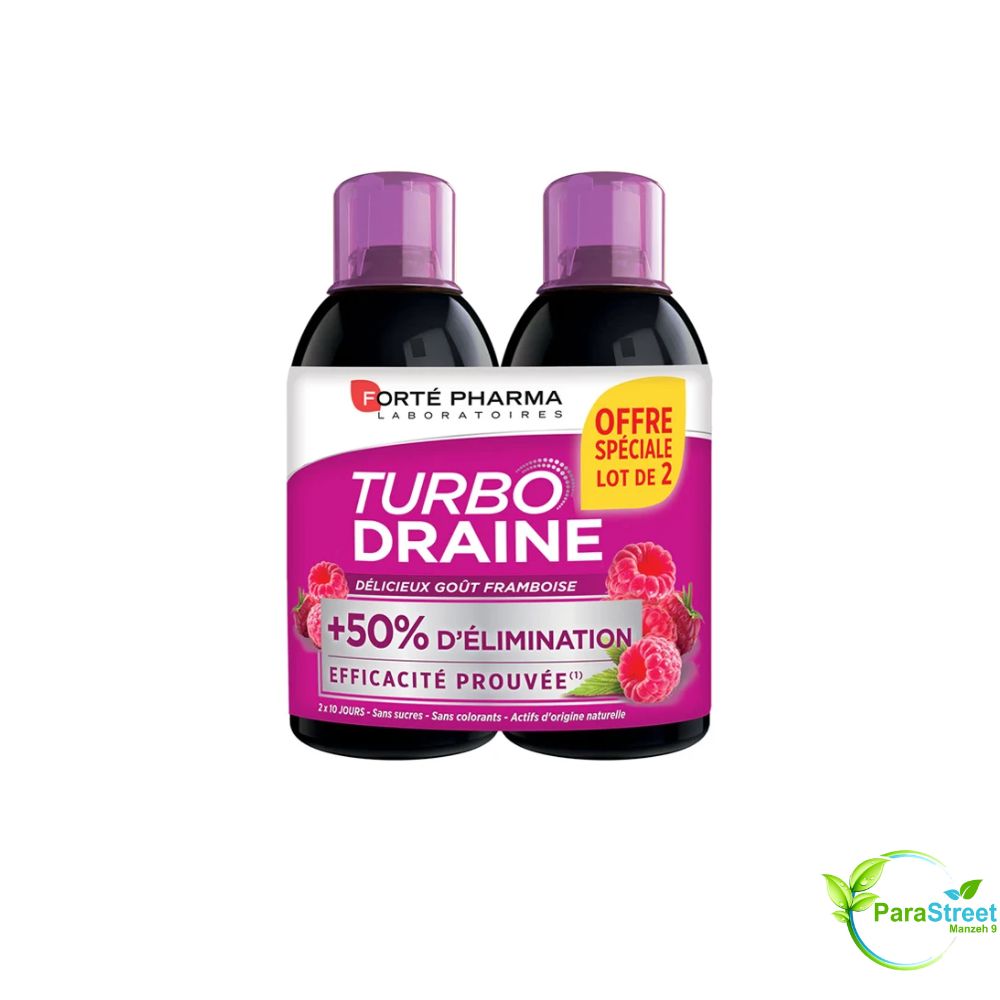 FORTE PHARMA TURBODRAINE DUO MINCEUR FRAMBOISE (-50% SUR LE 2 EME)