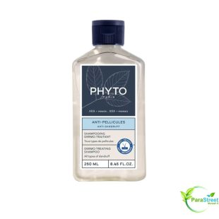 PHYTO Shampooing Dermo-Traitant Anti-Pellicules 250 ml
