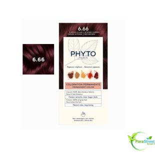 PHYTOCOLOR 6.66 Châtain Clair Cerise Intense