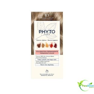 PHYTO Coloration Permanente 8.1 Blond Clair Cendré