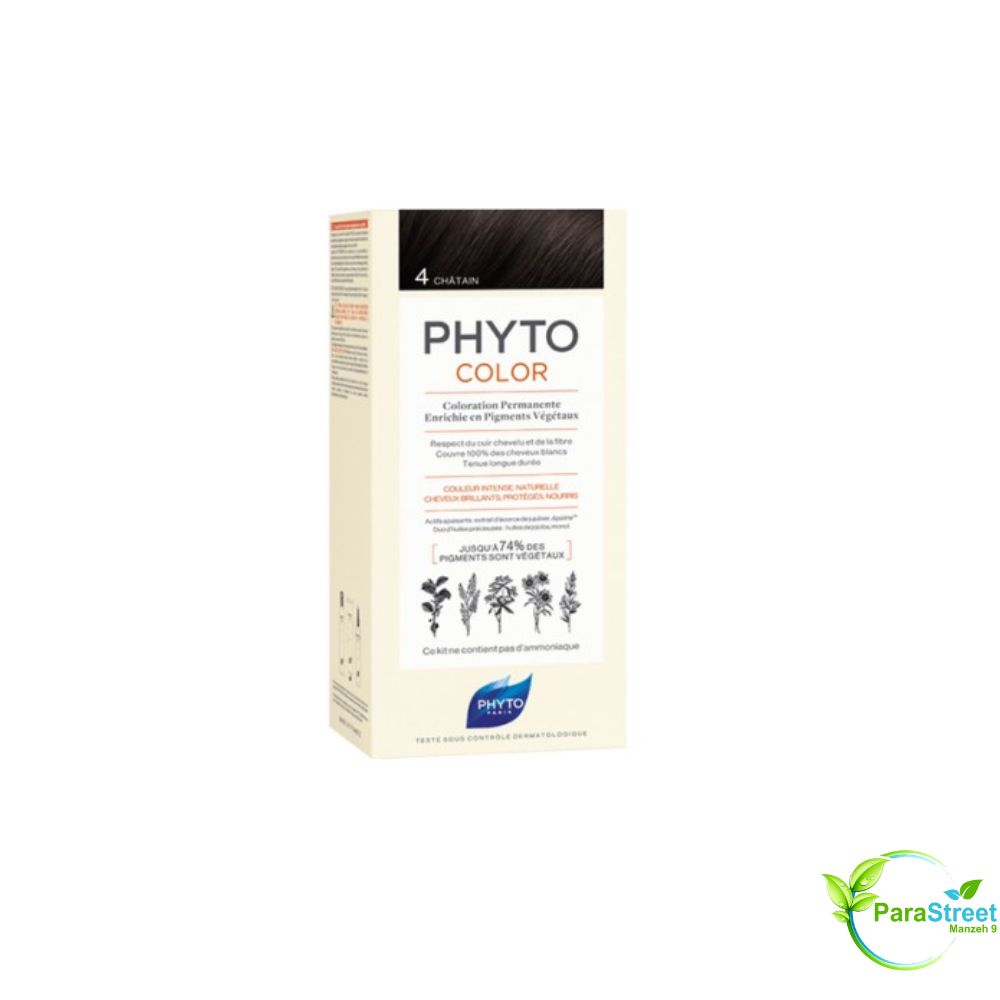 PHYTO PHYTOCOLOR COULEUR SOIN 4 CHATAIN