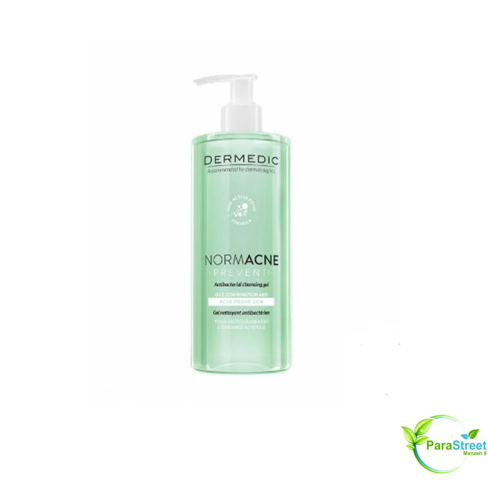 DERMEDIC NORMACNE PREVENTI GEL NETTOYANT ANTIBACTÉRIEN 500ML
