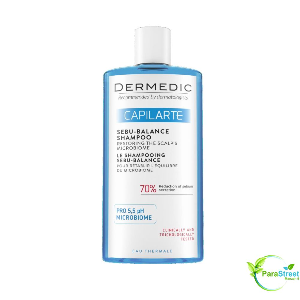 DERMEDIC CAPILARTE SHAMPOOING SEBU-BALANCE CHEVEUX GRAS 300ML