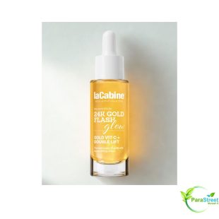 LA CABINE SERUM 24K GOLD FLASH GLOW SOIN DU VISAGE RAFFERMISSANT 30ML
