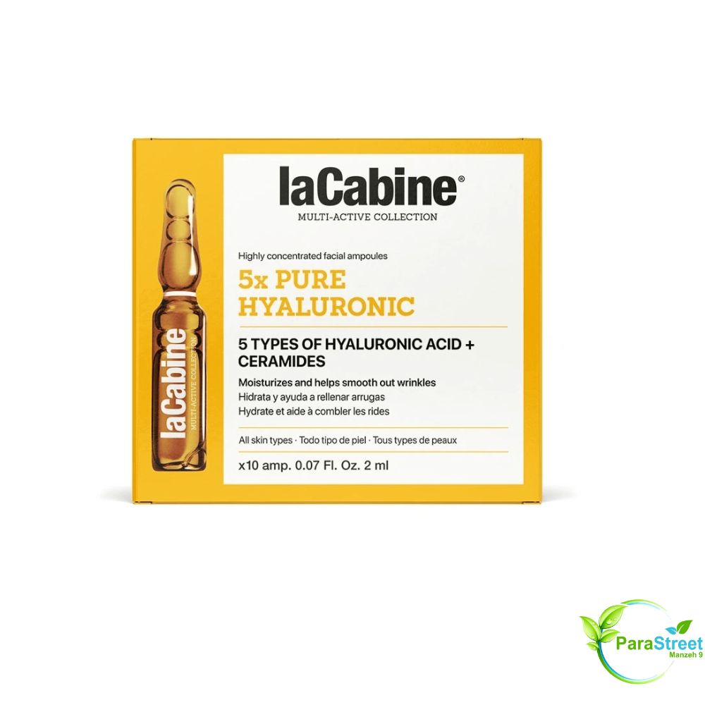 La Cabine Ampoules 5X Pure Hyaluronic 10 x 2 ml