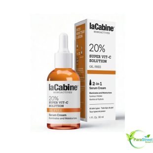 LA CABINE MONOACTIVES 20% SUPER VIT C SOLUTION SÉRUM CRÈME 30 ML